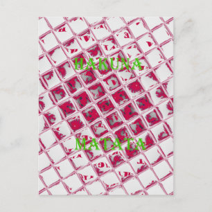 Postal Hermosa e impresionante imagen de espejo de estilo