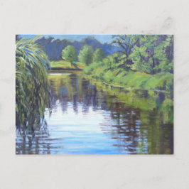 Postal Hermosa escena en el Parque Forestal de St Louis