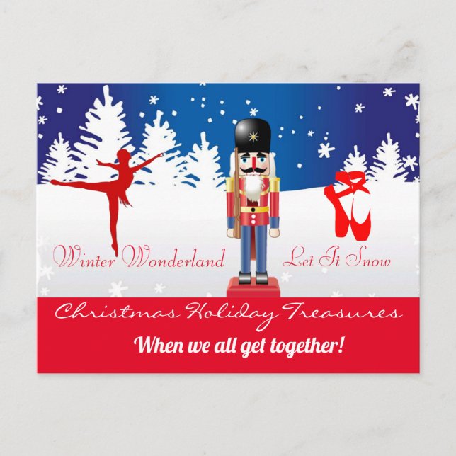 Postal Hermosa fiesta de expresiones (Anverso)