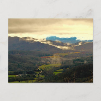 Postal Hermosa foto paisajística de Carolina del Norte