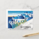 Postal Hermosa Grecia Santorini (Anverso/Reverso In Situ)