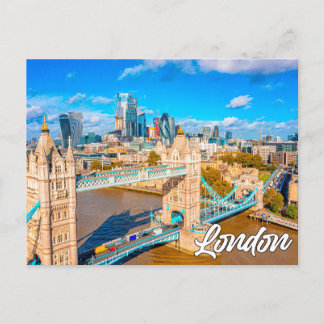 Postal Hermosa Londres, Inglaterra, Reino Unido