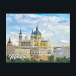 Postal Hermosa Madrid, España<br><div class="desc">Esta única postal de viaje cuenta con una fotografía de la hermosa ciudad de Madrid,  España. Por favor,  no dude en cambiar todas las opciones disponibles como desee.</div>
