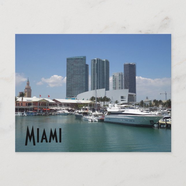 Postal Hermosa Miami (Anverso)