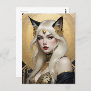 Postal Hermosa niña, Postcross