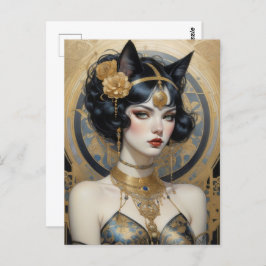 Postal Hermosa niña, Postcross