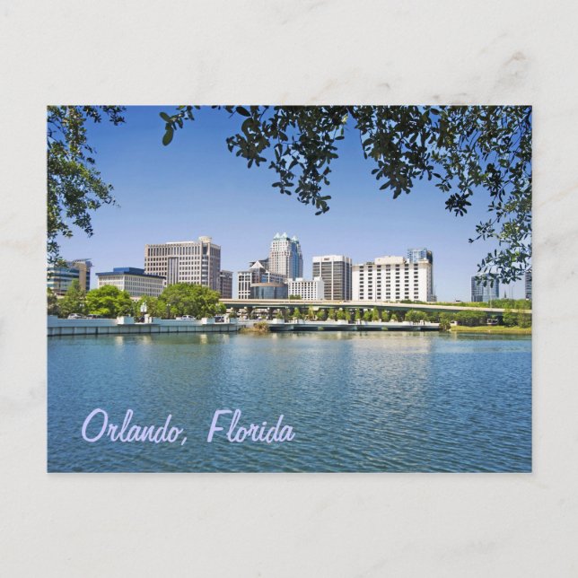 Postal Hermosa Orlando, Florida (Anverso)