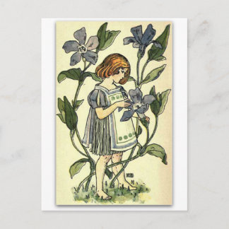 Postal Hermosa Periwinkle por NELLIE BENSON
