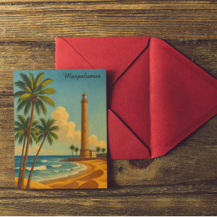 Postal Hermosa Playa de Maspalomas Meloneras Gran Canaria