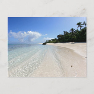 Postal hermosa playa de Tonga