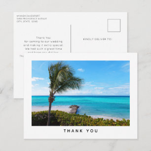 Postal Hermosa Playa Tropical Breezy Palma Gracias