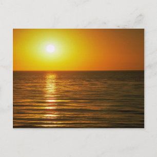 Postal Hermosa puesta de sol: Cardiff-By-The-Sea, Califor