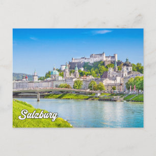 Postal Hermosa Salzburgo, Austria