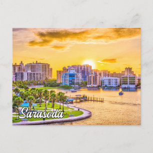 Postal Hermosa Sarasoda, Florida, Estados Unidos