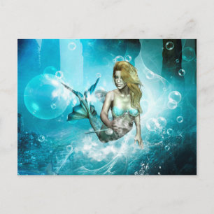 Postal Hermosa sirena