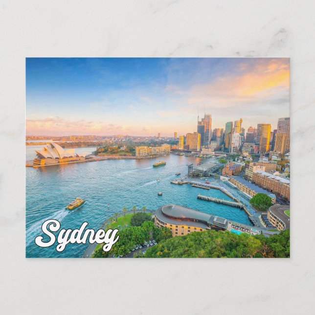Postal Hermosa Sydney, Australia (Anverso)