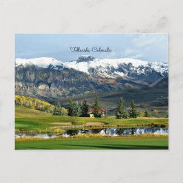 Postal Hermosa Telluride, paisaje de Colorado