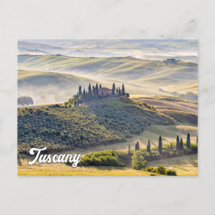 Postal Hermosa Toscana, Italia