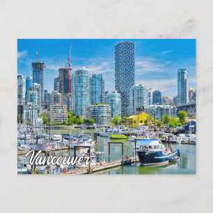 Postal Hermosa Vancouver, Columbia Británica, Canadá