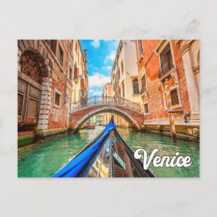 Postal Hermosa Venecia, Italia