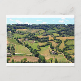 Postal Hermosa vista de Orvieto, Umbría, Italia