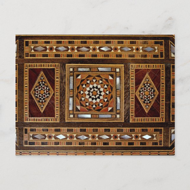 Postal Hermosa y famosa obra de iniciación de madre de pe (Anverso)