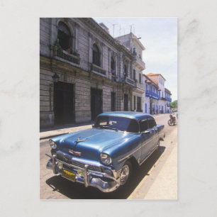 Postal Hermosamente clásico Chevrolet restaurado a partir