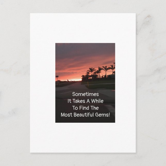 Postal Hermosas gemas (Anverso)