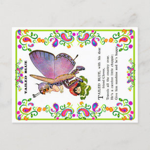 Postal Hermosas imágenes de mariposas bebé