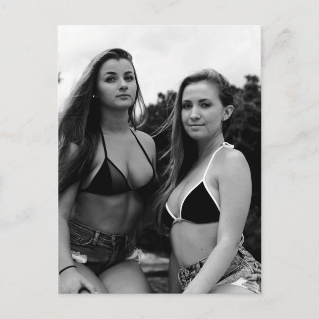 Postal Hermosas novias (Anverso)