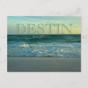 Postal Hermosas playas de Destin, Florida