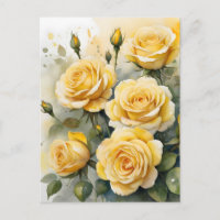 Hermosas rosas amarillas