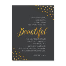 Hermoso, 1 Peter 3 versículo de las escrituras