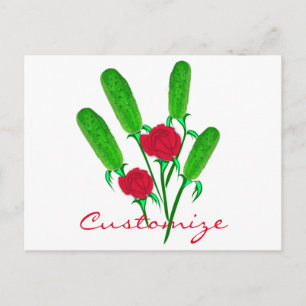 Postal Hermoso Bouquet de Pollo con Rosas Thunder_Cove
