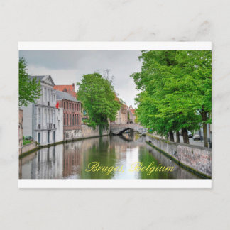 Postal Hermoso Canal Bruge