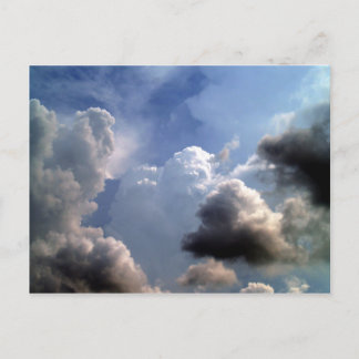 Postal hermoso cielo y nube