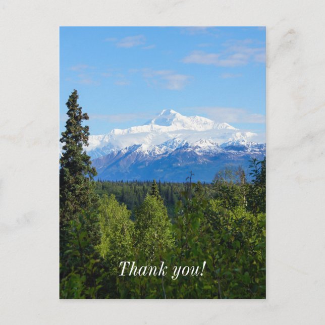 Postal Hermoso Denali (Anverso)