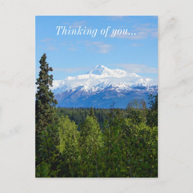 Postal Hermoso Denali (Anverso)