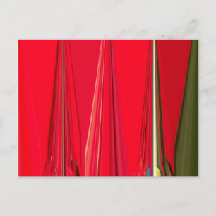 Postal Hermoso diseño de arte abstracto de textura de col