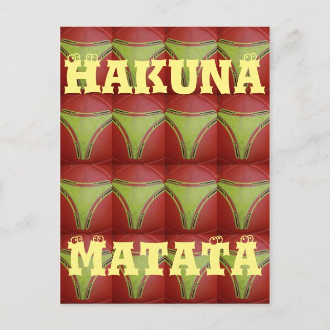 Postal Hermoso diseño de patrón geométrico amarillo dorad (Anverso)