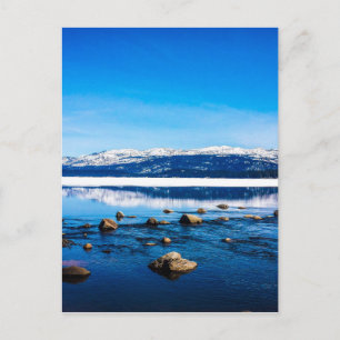 Postal "Hermoso en azul"