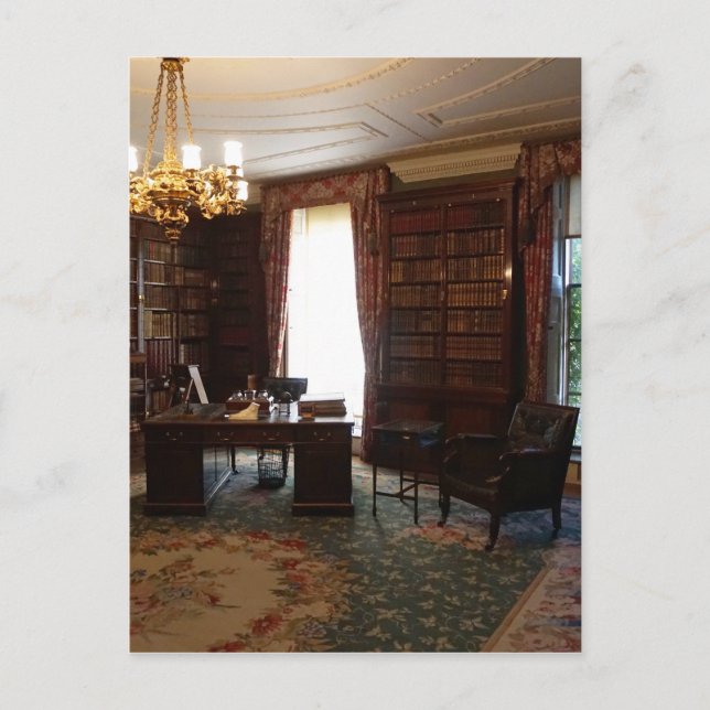 Postal Hermoso estudio victoriano (Anverso)