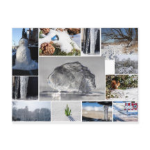 ¡Hermoso hielo, nieve y sentimientos de invierno!