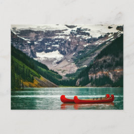 Postal Hermoso lago Louise, Canadá