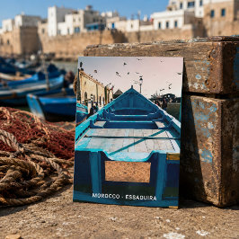 Postal Hermoso Marruecos Essaouira Recuerdo Ciudad Antigu
