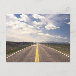Postal Hermoso paisaje de carreteras