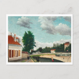 Postal Hermoso paisaje de Rousseau divertidos recuerdos