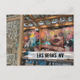 Postal Hermoso Restaurante Viva Las Vegas Postcard