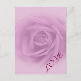 Postal Hermoso Rosa Lilac