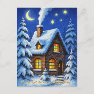 Postal Hermoso saludo de Navidad